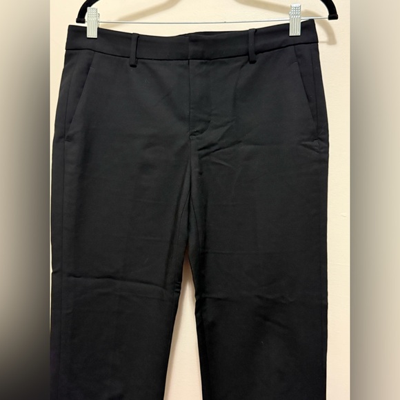 ZARA Womens Black Pants Full Length with side Slit Bottoms. Sz Medium - Picture 2 of 6